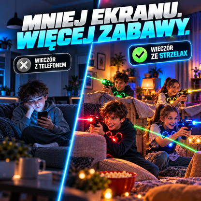StrzelaX™ - Prawdziwy Blaster