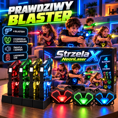 StrzelaX™ - Prawdziwy Blaster
