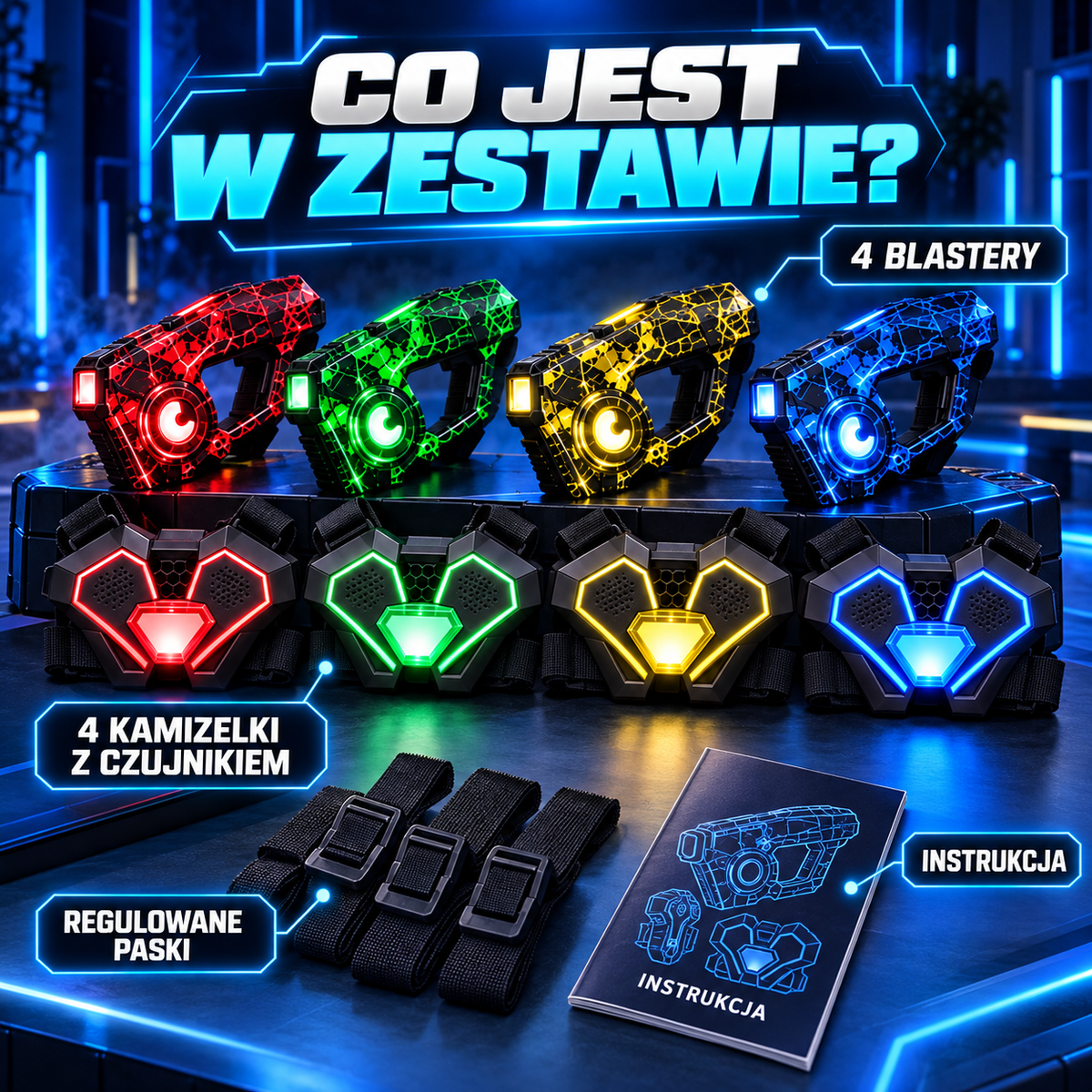 StrzelaX™ - Prawdziwy Blaster